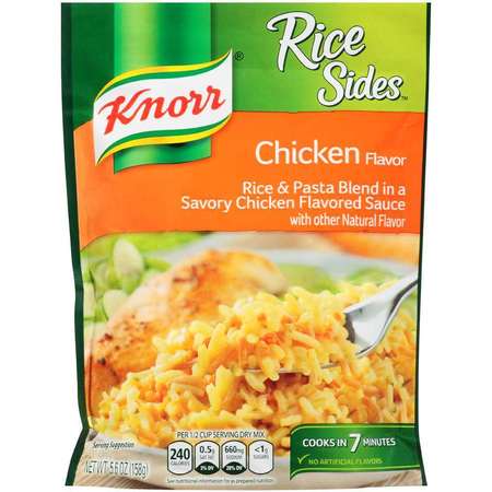 KNORR Knorr Rice Sides Chicken Flavor Rice 5.6 oz., PK12 02266